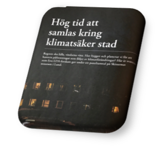 Klimatsäker stad Klimatsäker stad